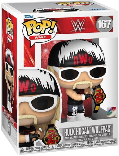 WWE Hollywood Hulk Hogan 167 wolfpac Funko Pop! Vinyl Figure sports