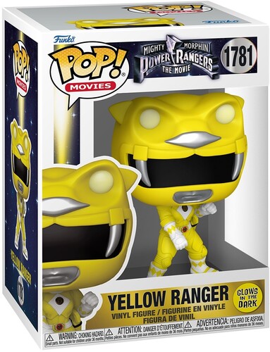 Mighty Morphin Power Rangers: The Movie- Yellow Ranger # 1781 Funko Pop! Vinyl Figure Television