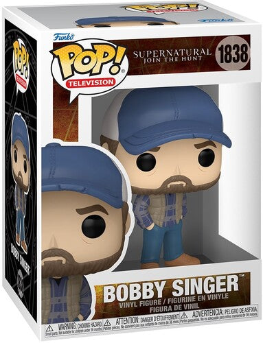 Supernatural Bobby Singer 1838 Funko Pop! Vinyl Figure TV