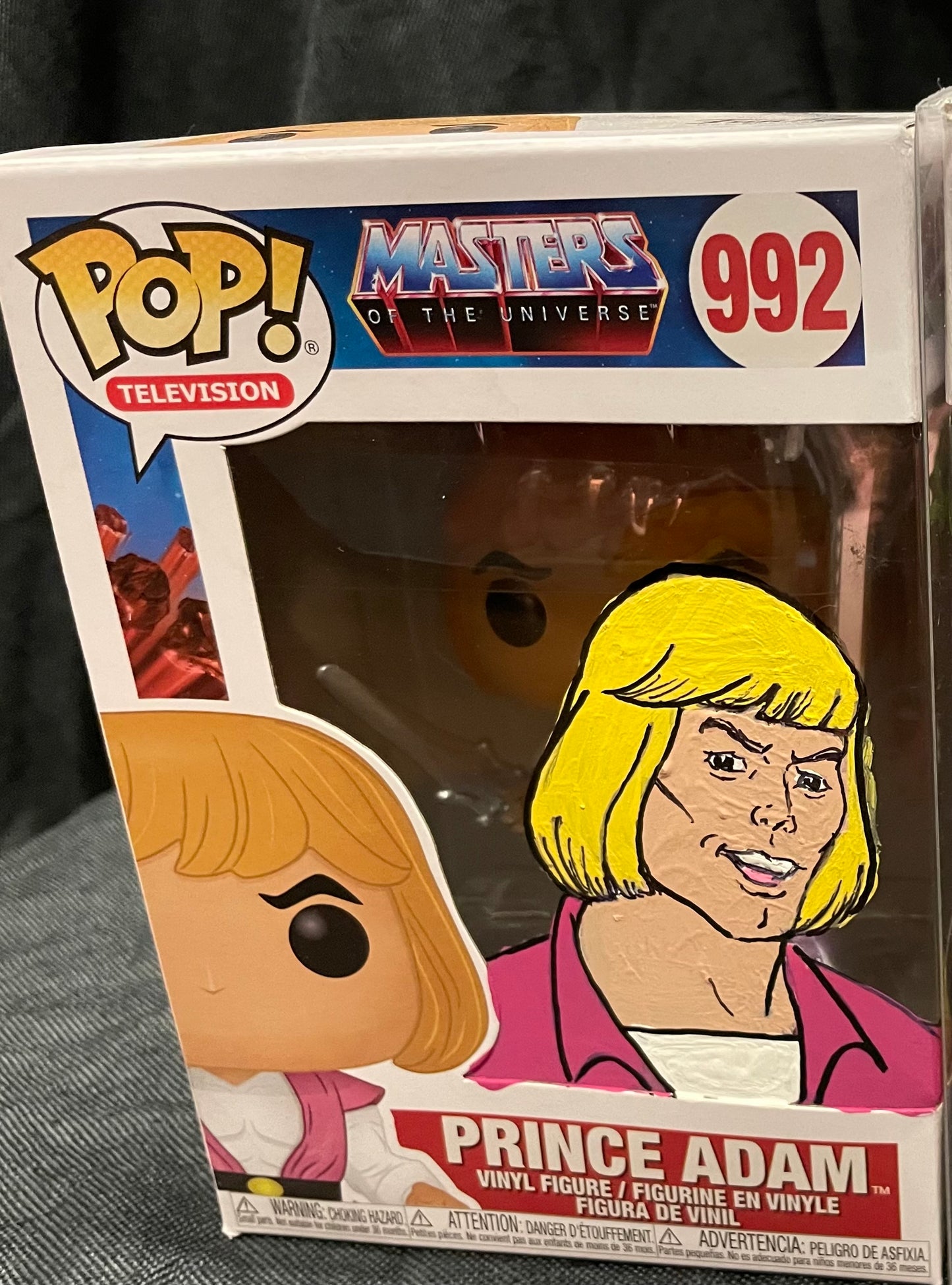 Gambee MOTU ROBERT LAMB artwork Prince Adam FUNKO POP COA