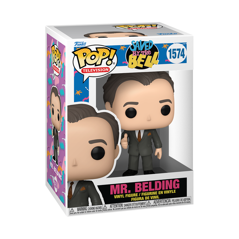 Saved by the Bell 30th Anniversary - Mr. Belding #1574 FUNKO Pop! Vinyl figures Television