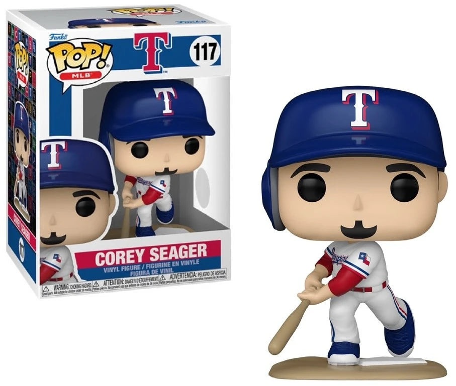 Texas Rangers MLB Cory Seager 117 Funko Pop! Vinyl Figure sports