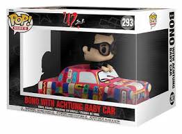 U2 - Bono with Achtung Baby Car #293 - Funko Pop! Rides (ROCKS)