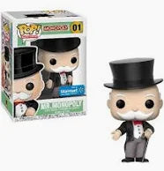 Monopoly Mr mister exclusive 01 Funko Pop! Vinyl figure icons