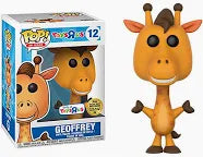 Geoffrey sealed Toys R Us exclusive Funko Pop! vinyl figure icons
