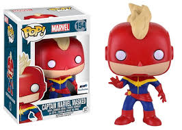 Captain Marvel Exclusive 154 Funko Pop vinyl Figure