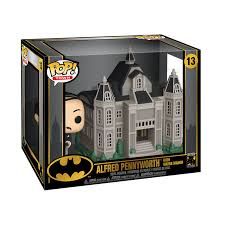Batman 80th - Alfred Pennyworth with Wayne Manor - Funko Pop! Town (DC Comics)