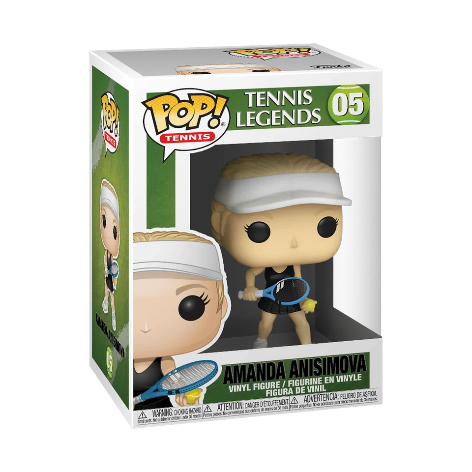 Tennis Legends - Amanda Anisimova #05 - Funko Pop! Vinyl Figure (Sports)