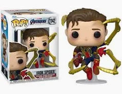 Marvel Avengers Endgame - Iron Spider (Unmasked) #1142- Funko Pop Vinyl Figure