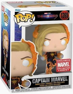 Captain Marvel GITD Collector Corps exclusive Funko Pop! Vinyl figure