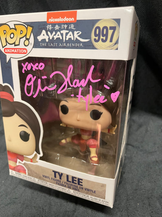 Gambee OLIVIA HACK Signed Ty Lee Avatar FUNKO POP COA