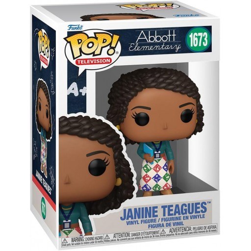 Abbott Elementary Janine Teagues 1673 Funko Pop! Vinyl Figure television