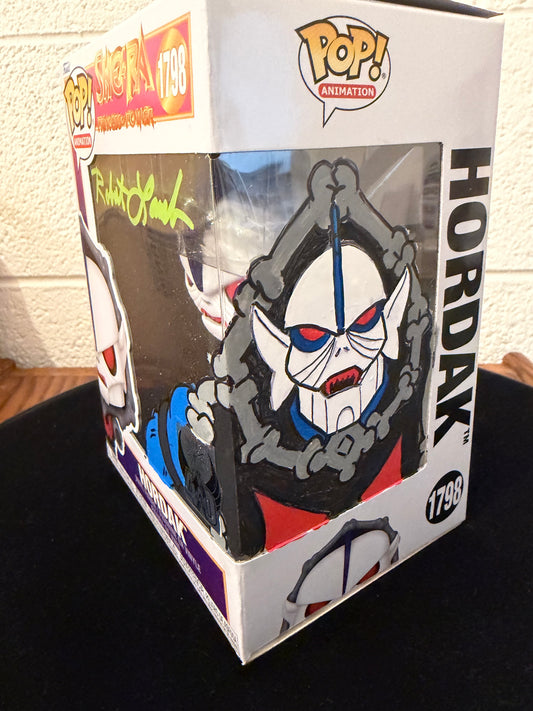 Gambee MOTU ROBERT LAMB artwork Hordak v1 FUNKO POP COA
