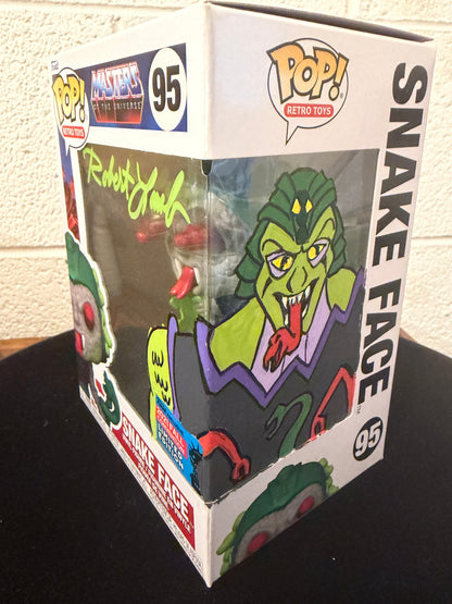 Gambee MOTU ROBERT LAMB artwork Snake Face exclusive v1 FUNKO POP COA