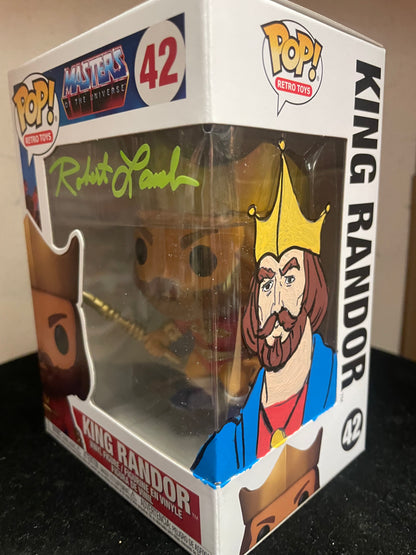 Gambee MOTU ROBERT LAMB artwork King Randor FUNKO POP COA