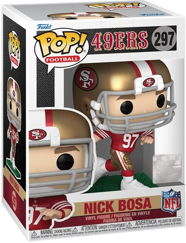 NFL 49ers Nick Bosa 297 Funko Pop! Vinyl Figure sports
