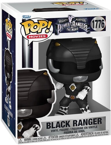 Mighty Morphin Power Rangers: The Movie- Black Ranger # 1776 Funko Pop! Vinyl Figure Television (Copy)