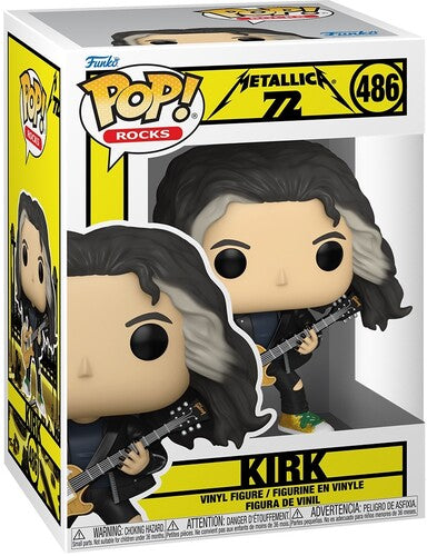 Metallica Kirk Hammett 486 Funko Pop! Vinyl Figure Rocks 72 seasons