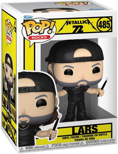 Metallica Lars 485 Funko Pop! Vinyl Figure Rocks 72 seasons
