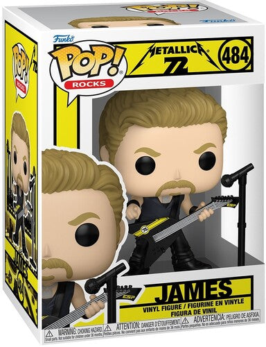 Metallica James Hatfield 484 Funko Pop! Vinyl Figure Rocks 72 seasons