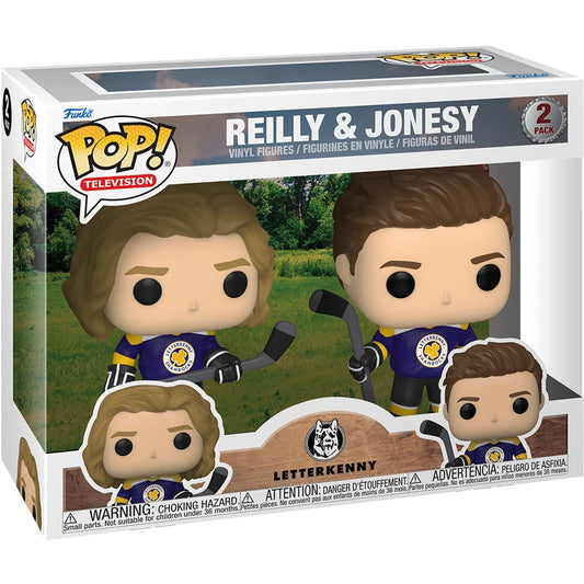 Letterkenny 2 pack Reilly & Jonesy Funko Pop! Vinyl figure television