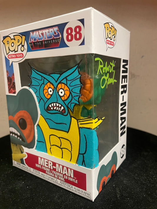 Gambee MOTU ROBERT LAMB artwork Merman  FUNKO POP COA