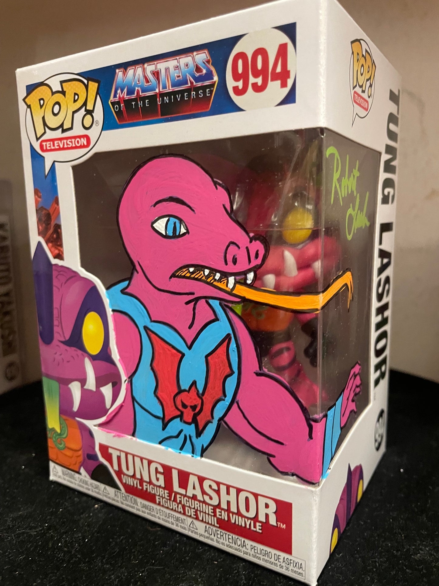 Gambee MOTU ROBERT LAMB artwork Tung Lashor 994 FUNKO POP COA