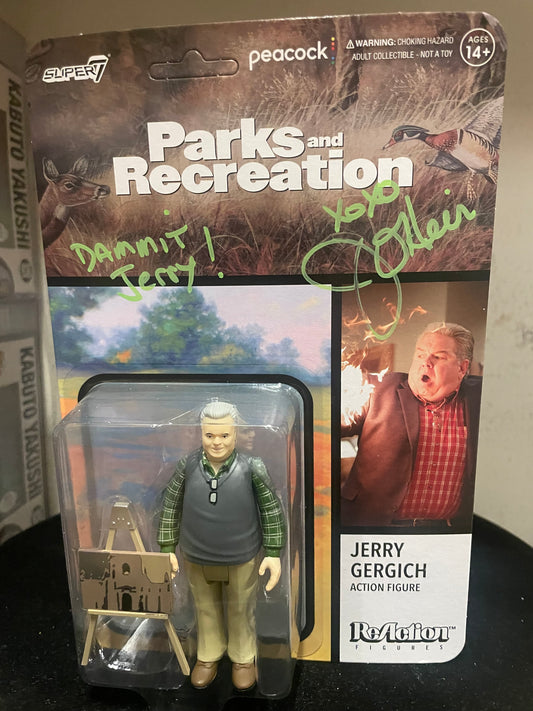 Gambee Jim Oheir super 7 reaction signed FUNKO POP COA