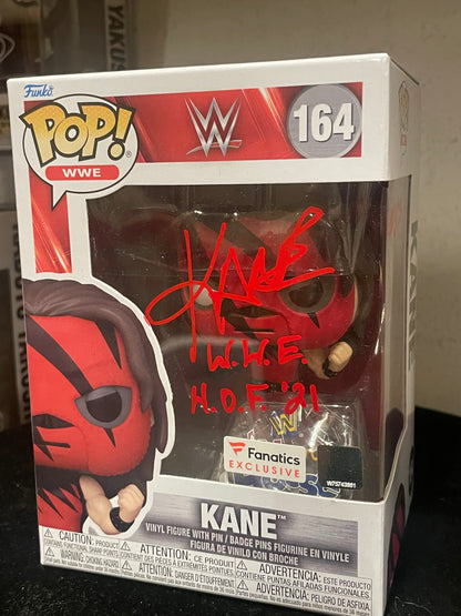 Gambee Kane Glenn Jacobs signed FUNKO POP COA Knoxville