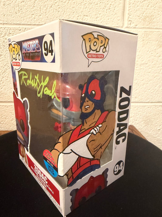 Gambee MOTU ROBERT LAMB artwork Zodak exclusive v1 FUNKO POP COA