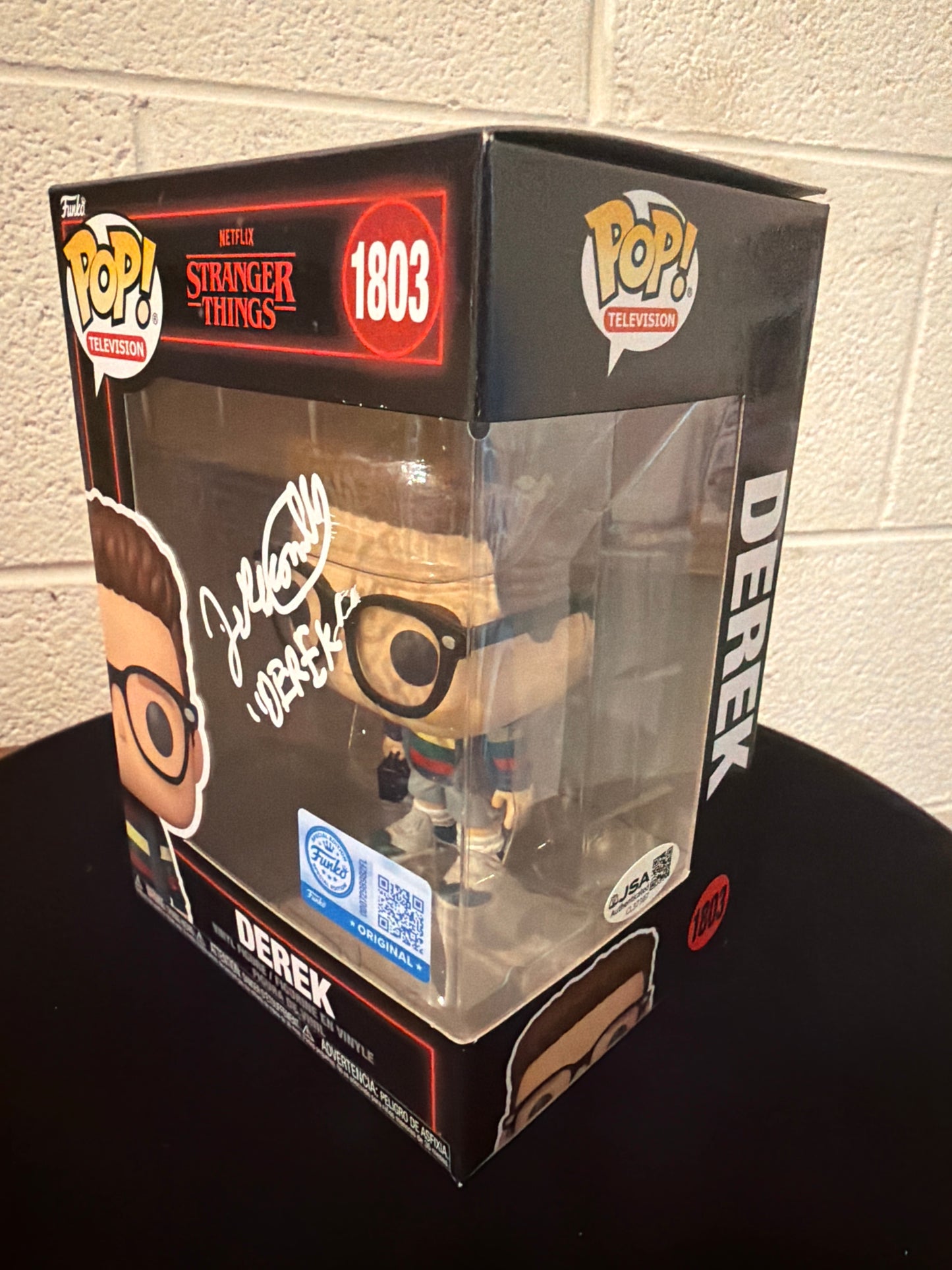 Gambee Jake Connelly Stranger Things Derek Turnbow 1803 FUNKO POP