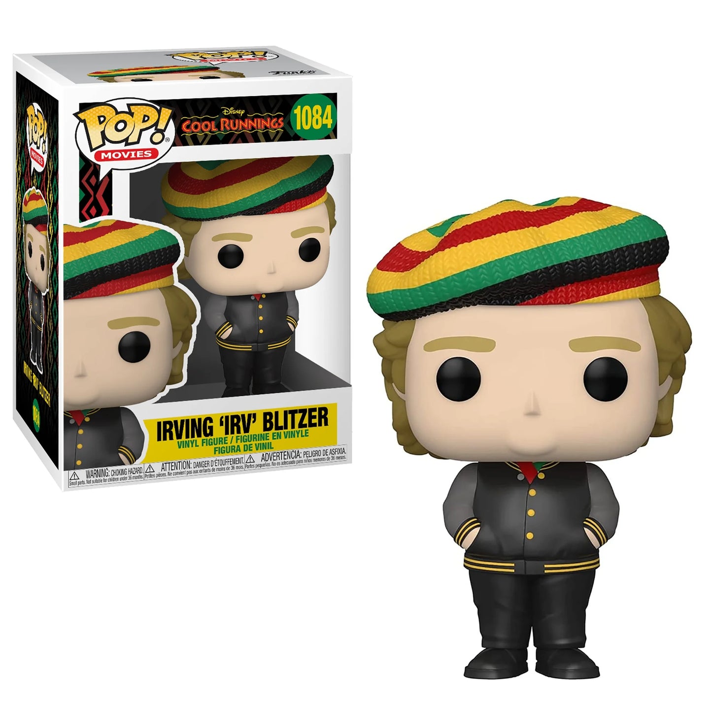Cool Runnings Irving "Irv" Blitzer Funko Pop! Vinyl figure movie