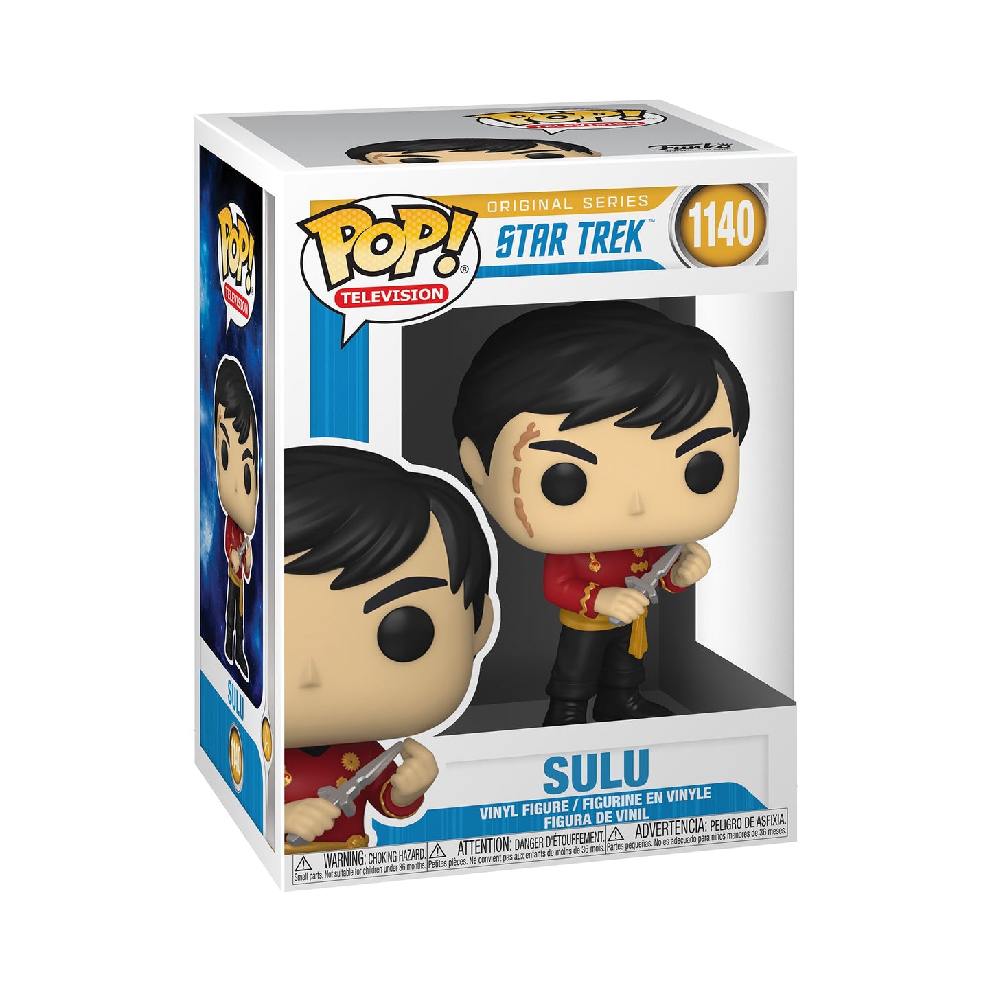 Star Trek - Sulu Mirror Mirror Outfit #1140 - Funko Pop! Vinyl Figure TV