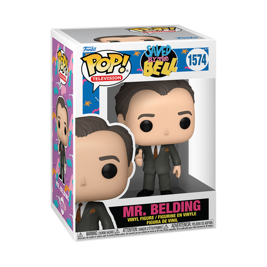 Saved by the Bell 30th Anniversary - Mr. Belding #1574 FUNKO Pop! Vinyl figures Television