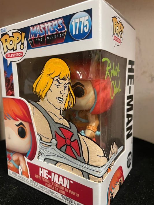 Gambee MOTU ROBERT LAMB artwork He-Man 1775 v2 FUNKO POP COA
