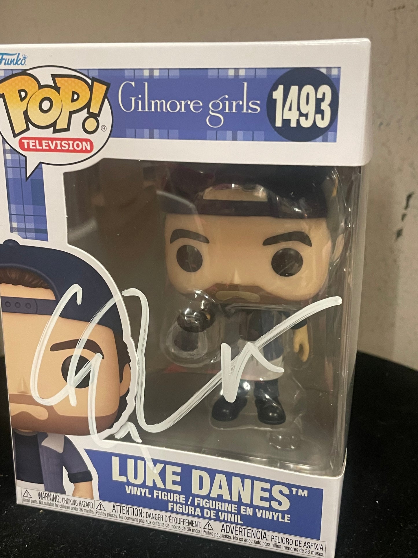Gambee Gilmore Girls Scott Patterson signed FUNKO POP COA