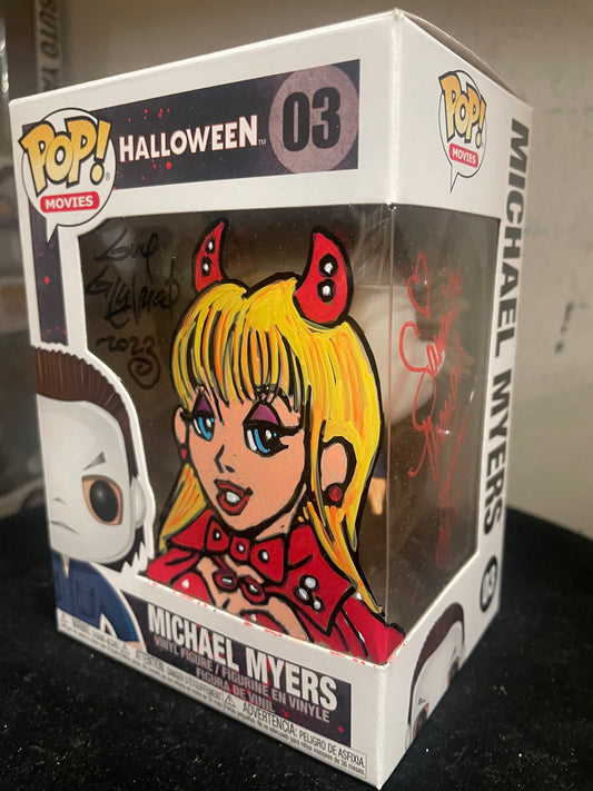 Gambee Halloween 5 Tamera Glynn funko signed POP COA