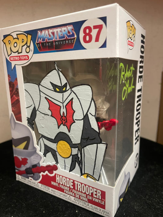 Gambee MOTU ROBERT LAMB artwork Horde Trooper FUNKO POP COA
