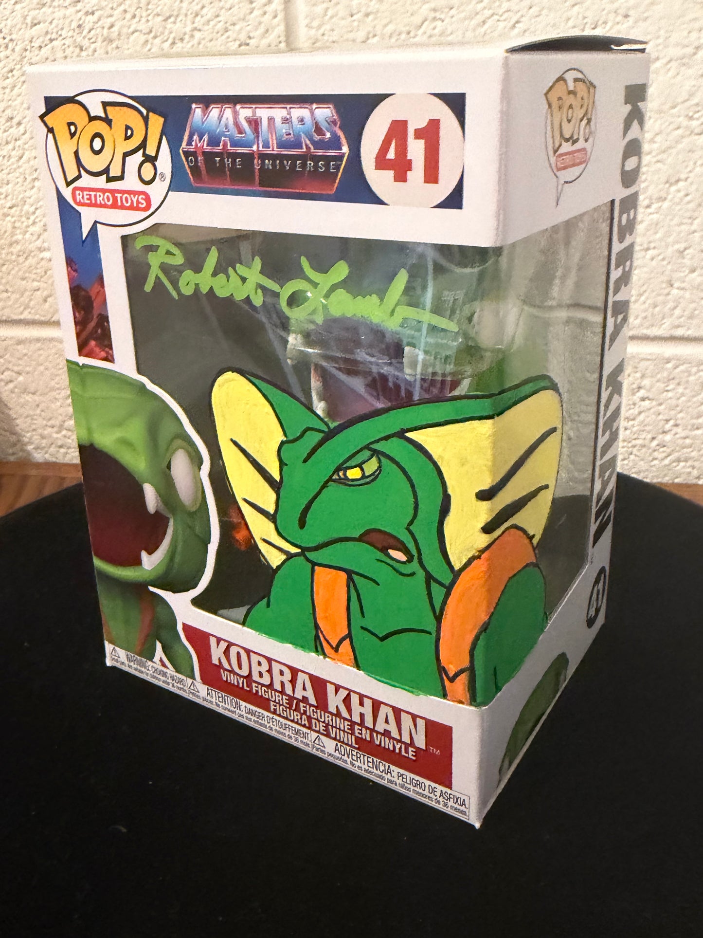 Gambee MOTU ROBERT LAMB artwork Kobra Khan v1 FUNKO POP COA