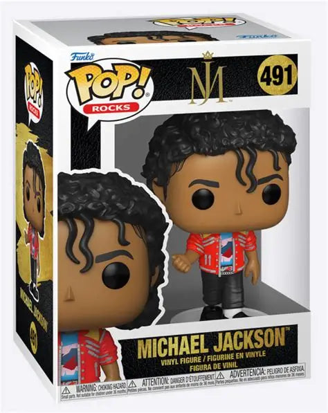 Michael Jackson (beat it) 491- Funko Pop! Vinyl Figure (rocks)