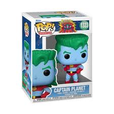 New Adventures of Captain Planet- Captain Planet #1323 - Funko Pop! Vinyl Figure (Cartoon)