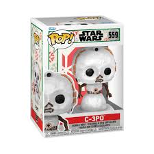 Star Wars - Holiday C-3PO (Snowman) #559 - Funko Pop! Vinyl Figure