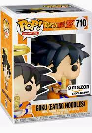 DBZ Goku eating noodles exclusive 710 Funko Pop! Vinyl figure anime