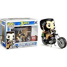 Marvel Wolverine Motorcycle Ride Exclusive 26 Funko Pop! Vinyl Figure