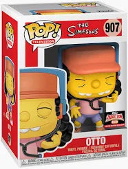 Simpsons Otto Mann 907 exclusive Funko Pop! Vinyl figure new