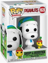Peanuts snoopy and Woodstock 1628 holiday Funko Pop! Vinyl figure