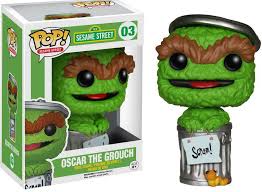 Sesame Street Oscar the Grouch 03 Funko Pop! Vinyl figure retired Cartoon