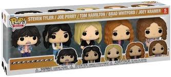 Aerosmith 5 pack Funko Pop Vinyl Figure set Rocks