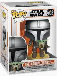 Star Wars: The Mandalorian - Mando Flying w/Jet Pack #402 - Funko Pop! Vinyl Figure
