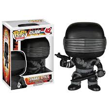 Gijoe Snake Eyes 42 Funko Pop! Vinyl figure cartoon